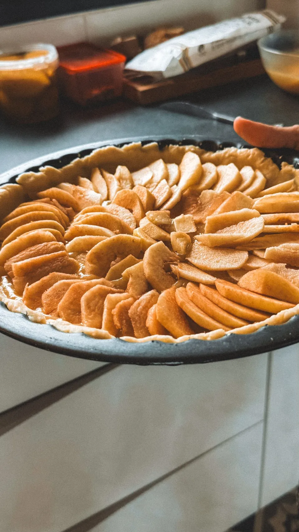 Tarte aux pommes, photo d’illustration